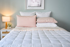 Linen Pillowcase - Alpine White